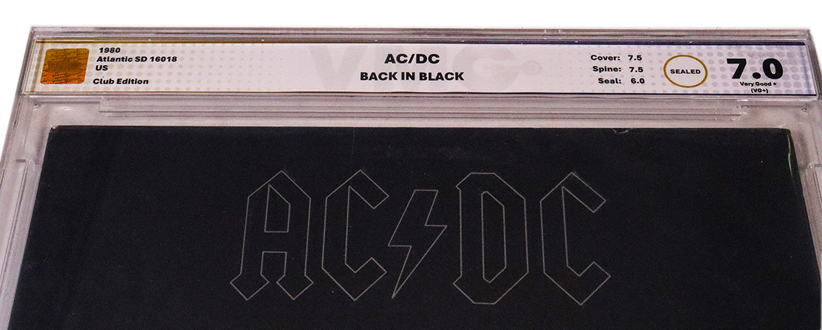 Sealed AC/DC Back In Black -club Edition