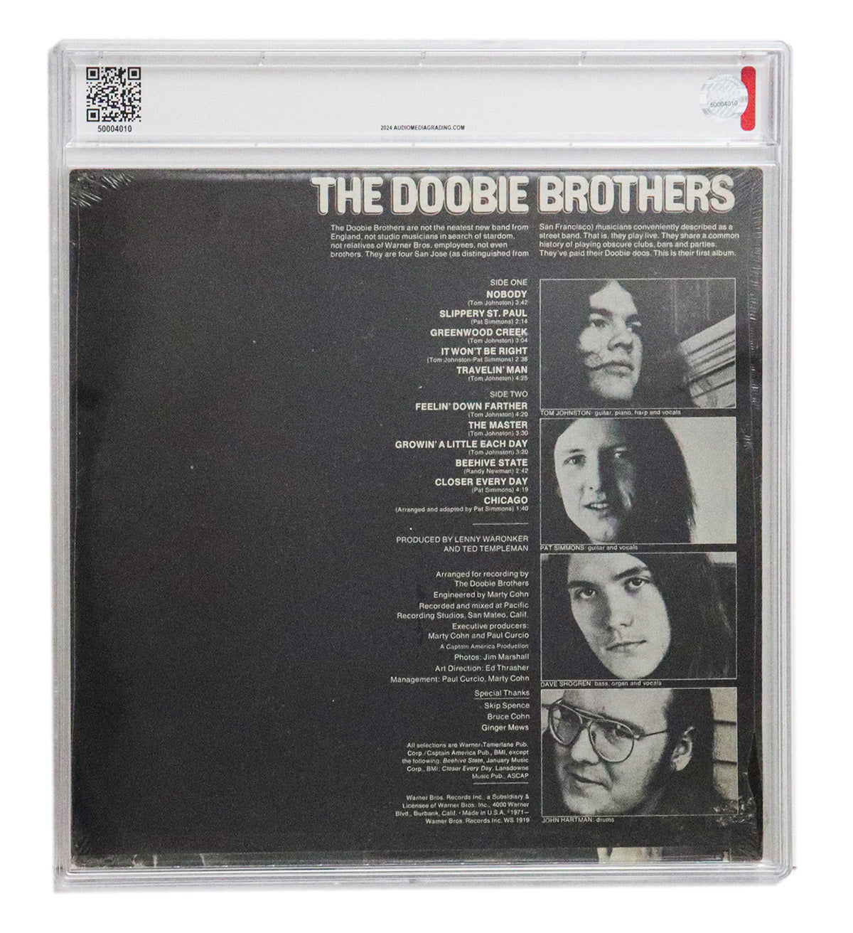 Doobie Brothers - Sealed Original Debut Album