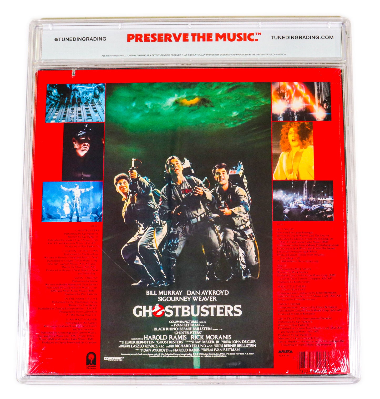 Sealed Ghostbusters Soundtrack