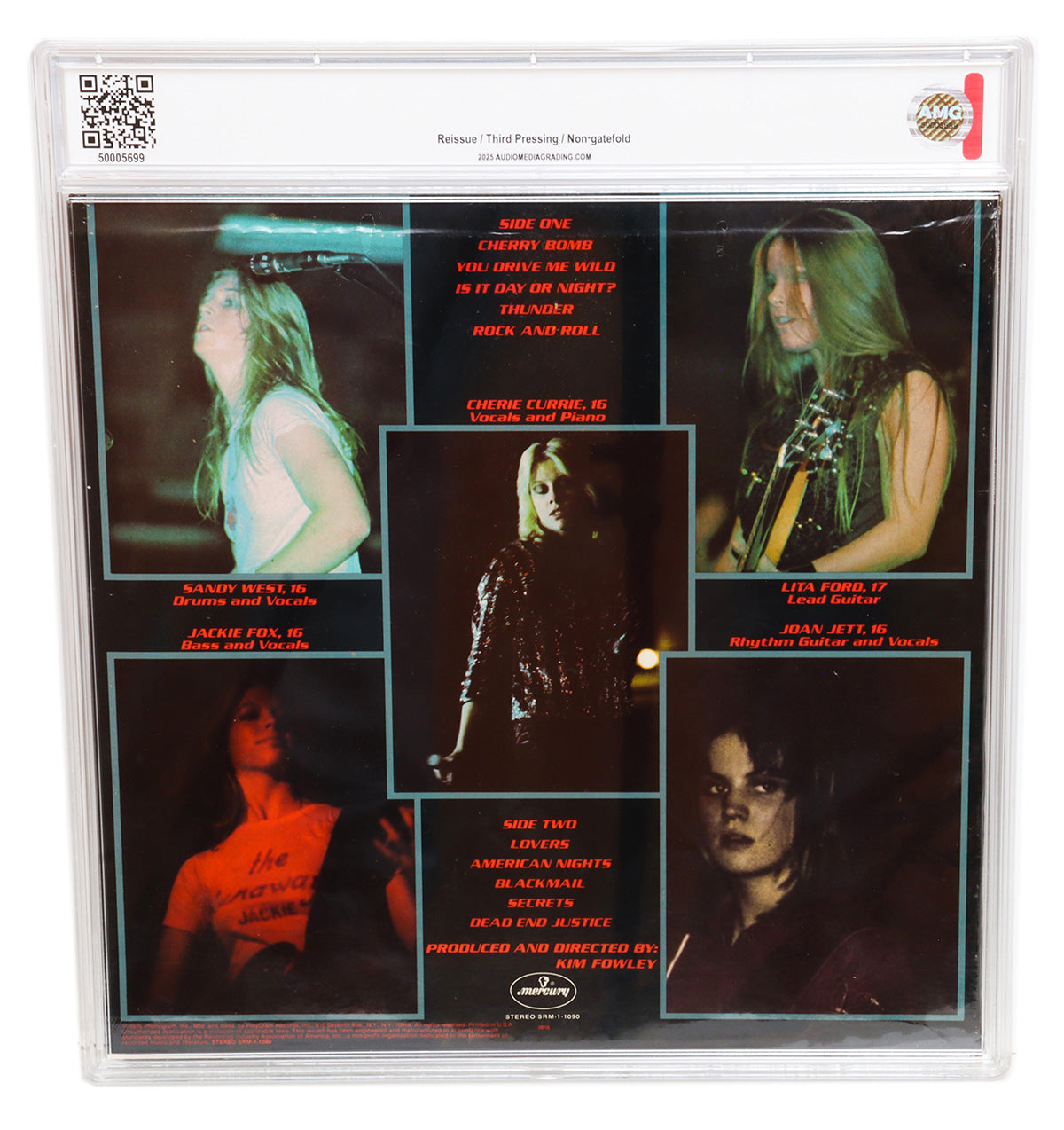 The Runaways – Self-Titled Album (1984 Third Pressing) | Mercury SRM-1-1090 | Factory Sealed