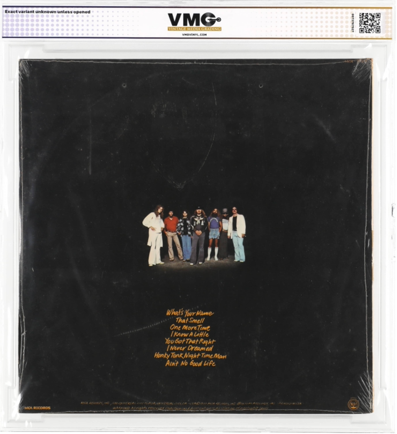 Lynyrd Skynyrd – Street Survivors 1977 | MCA Records | Original Flame Cover Factory Sealed – VMG Grade 6.0