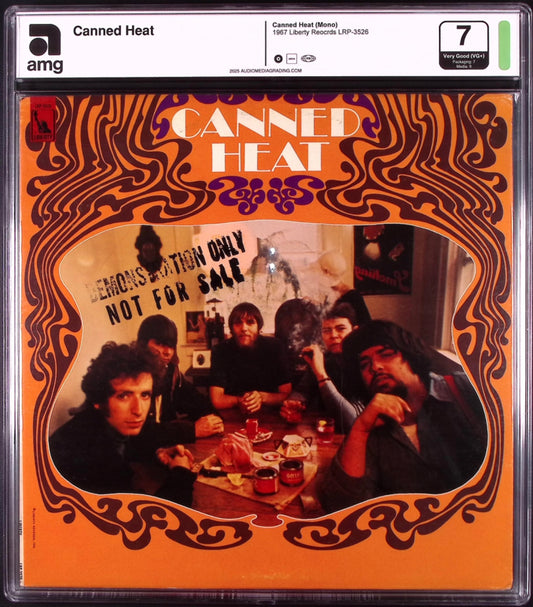 Canned Heat – Canned Heat (1967) | Liberty Records | Opened | Demonstration Only | Uncensored Cover | AMG 7