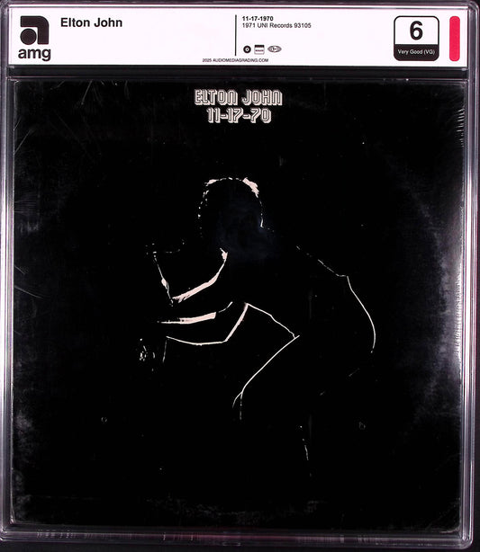 Elton John – 11-17-1970  (UNI Records, First Pressing, Sealed, AMG Grade 6)