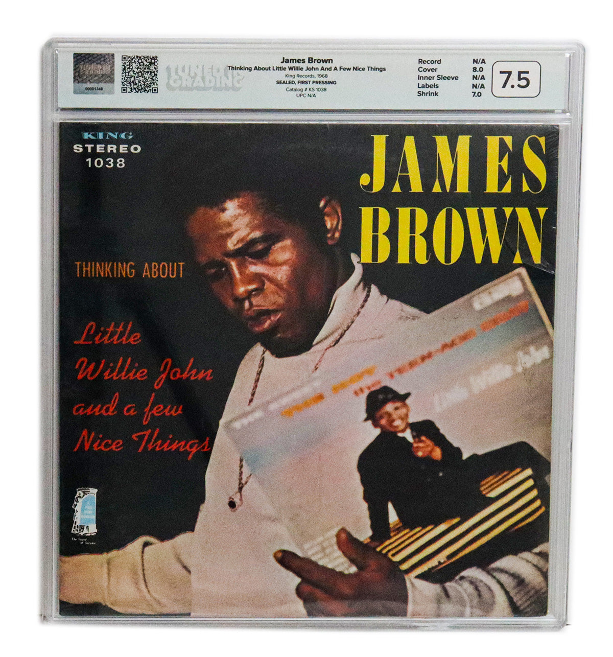 James Brown - Thinking About Little Willie John and a few Nice Things - Sealed