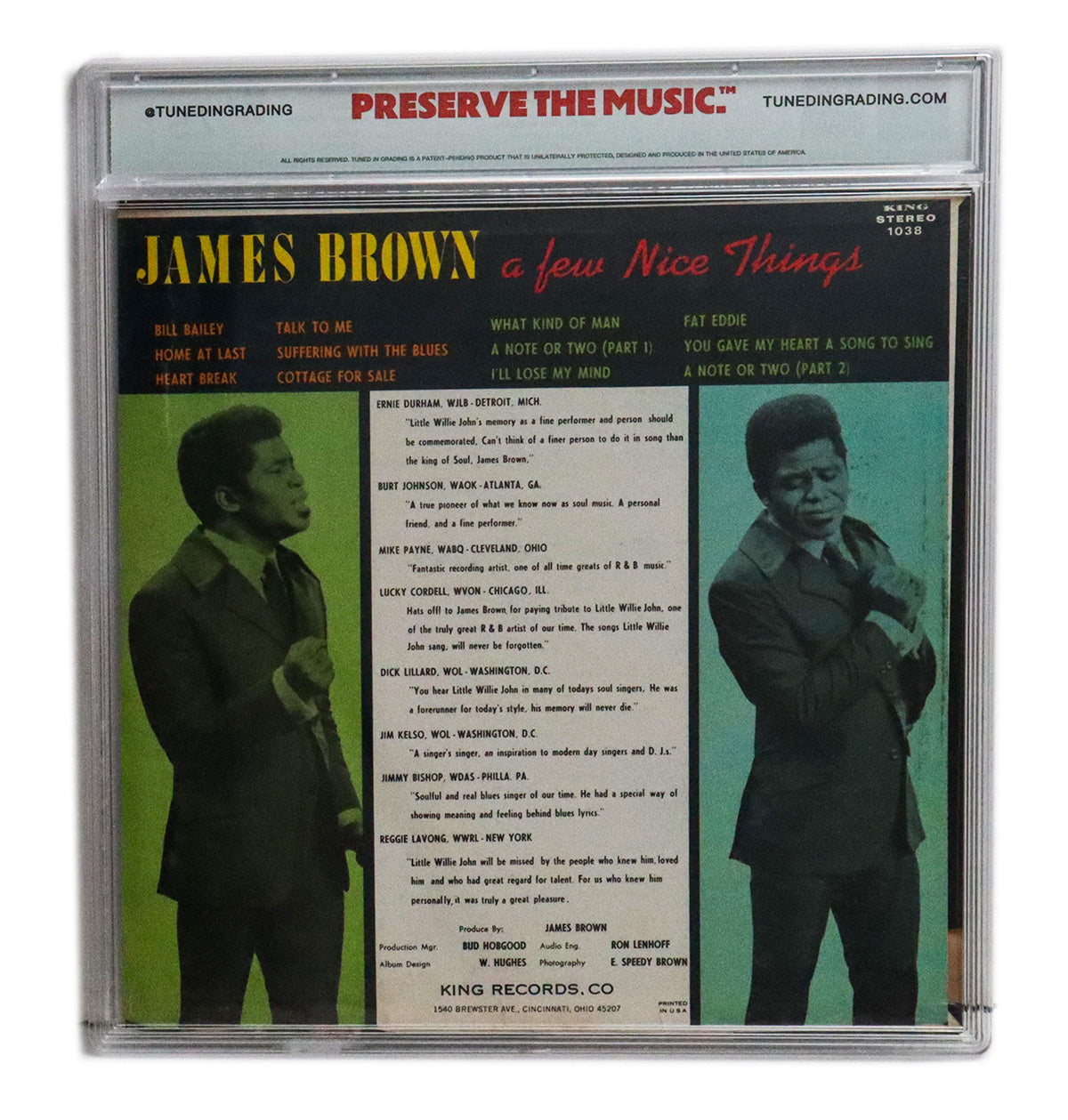 James Brown - Thinking About Little Willie John and a few Nice Things - Sealed