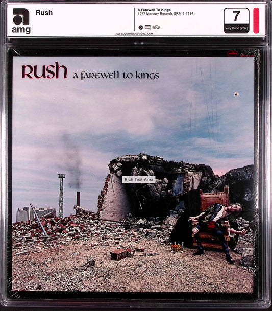 Rush – A Farewell to Kings (1977) | Mercury Records | First Pressing | Sealed | AMG 7