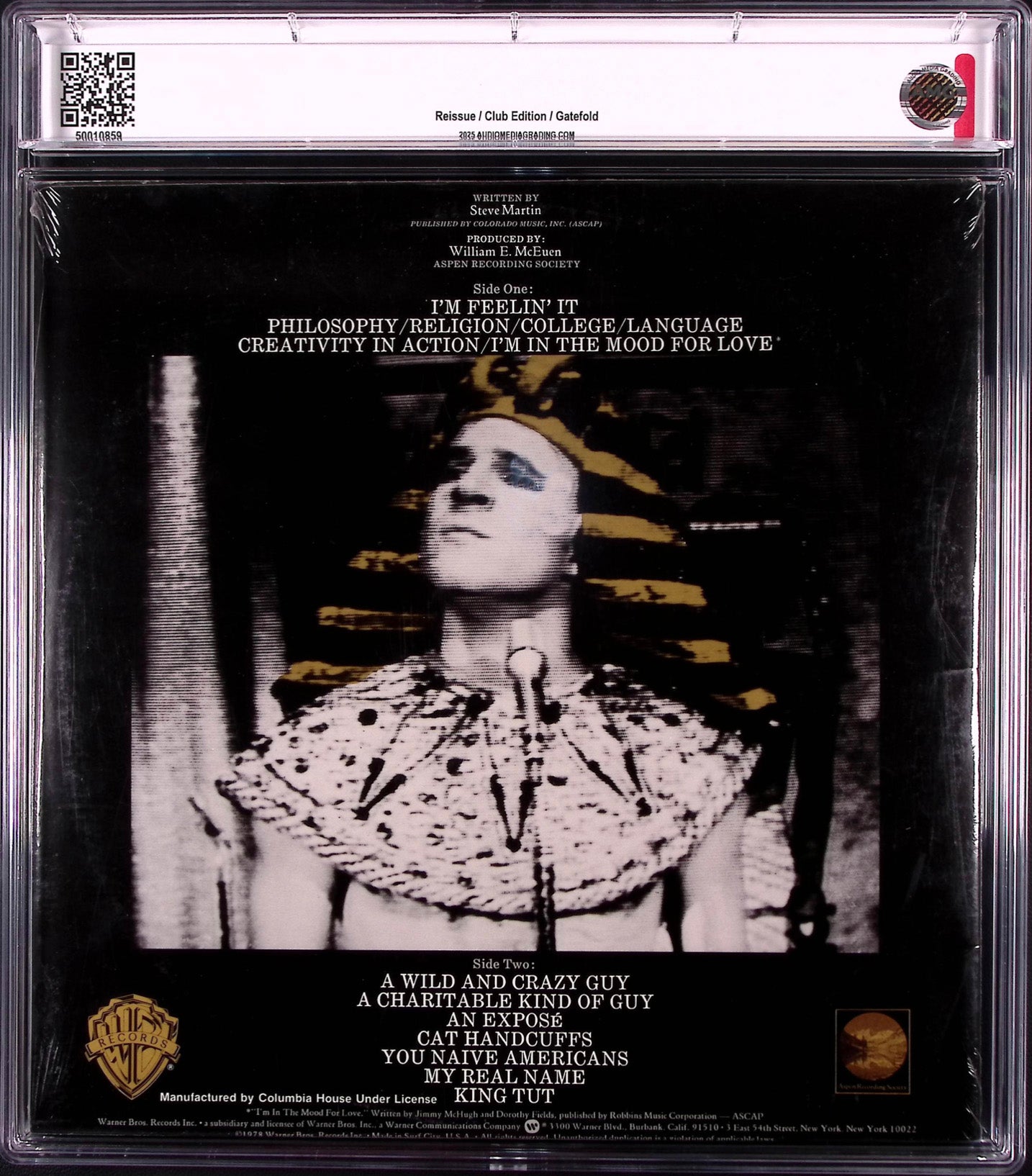 Steve Martin – A Wild and Crazy Guy (1978) | Warner Bros | Club Edition Reissue | AMG 7