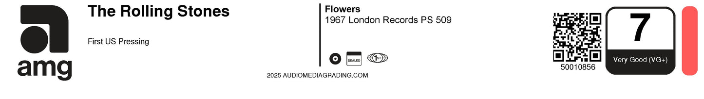 The Rolling Stones – Flowers (1967) | London Records PS 509 | First US Pressing | Sealed | AMG 7